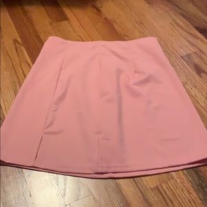pink skirt